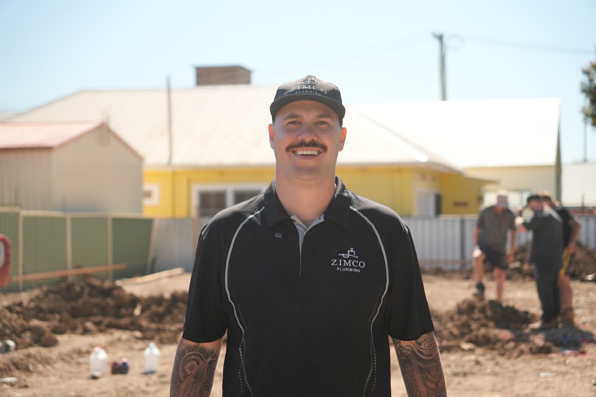 Zac Adams, owner of Zimco Plumbing