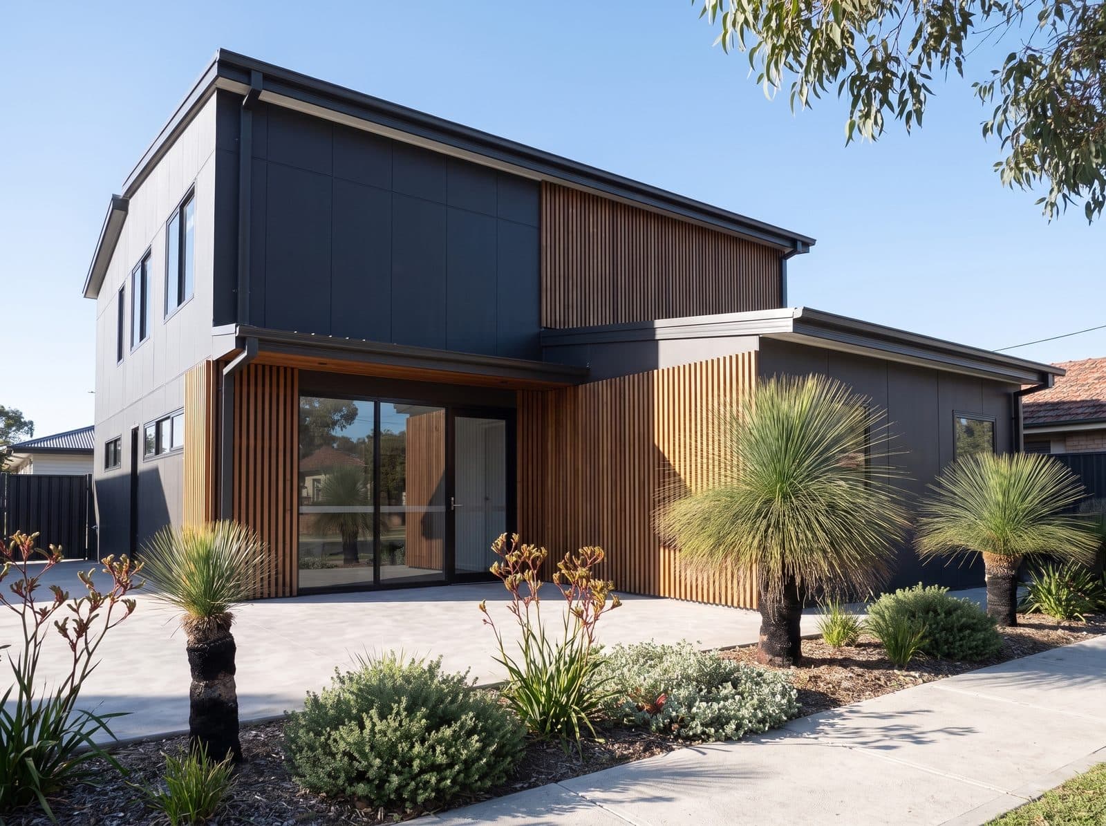 Modern commercial building in Newcastle