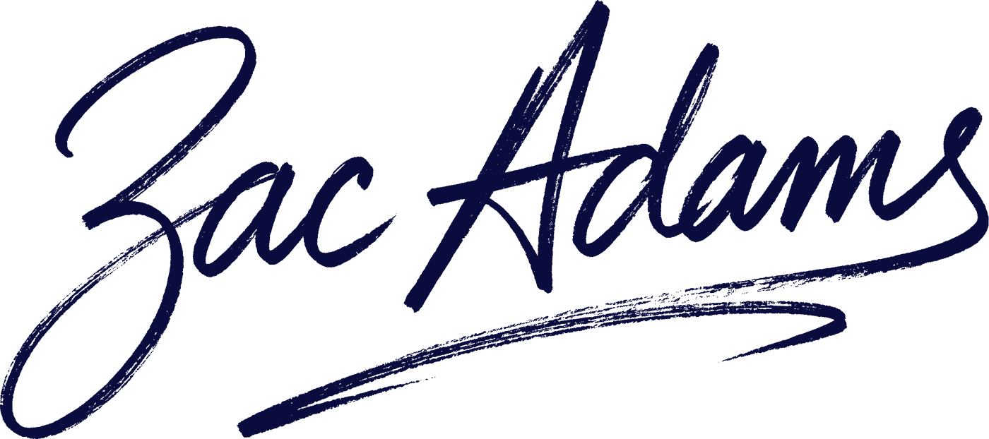 Zac Adams signature